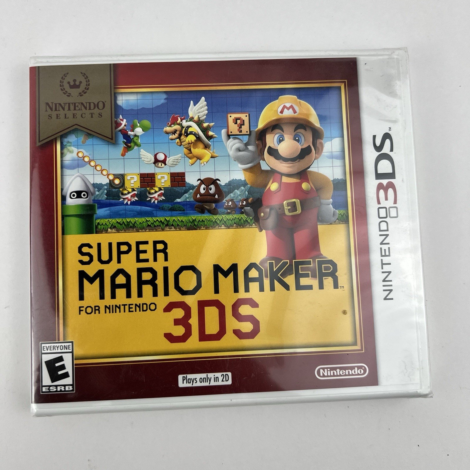 Super Mario Maker Nintendo Selects Nintendo 3DS New – Factory Sealed