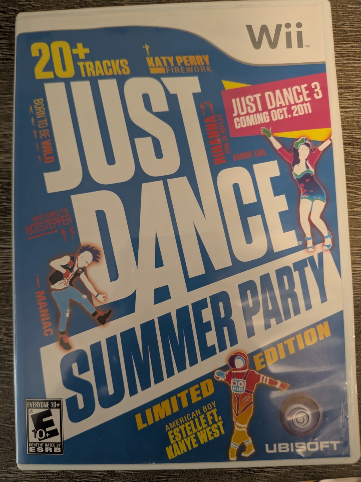 Just Dance Summer Party Limited Edition Wii Video Game Tested Works -VNDS