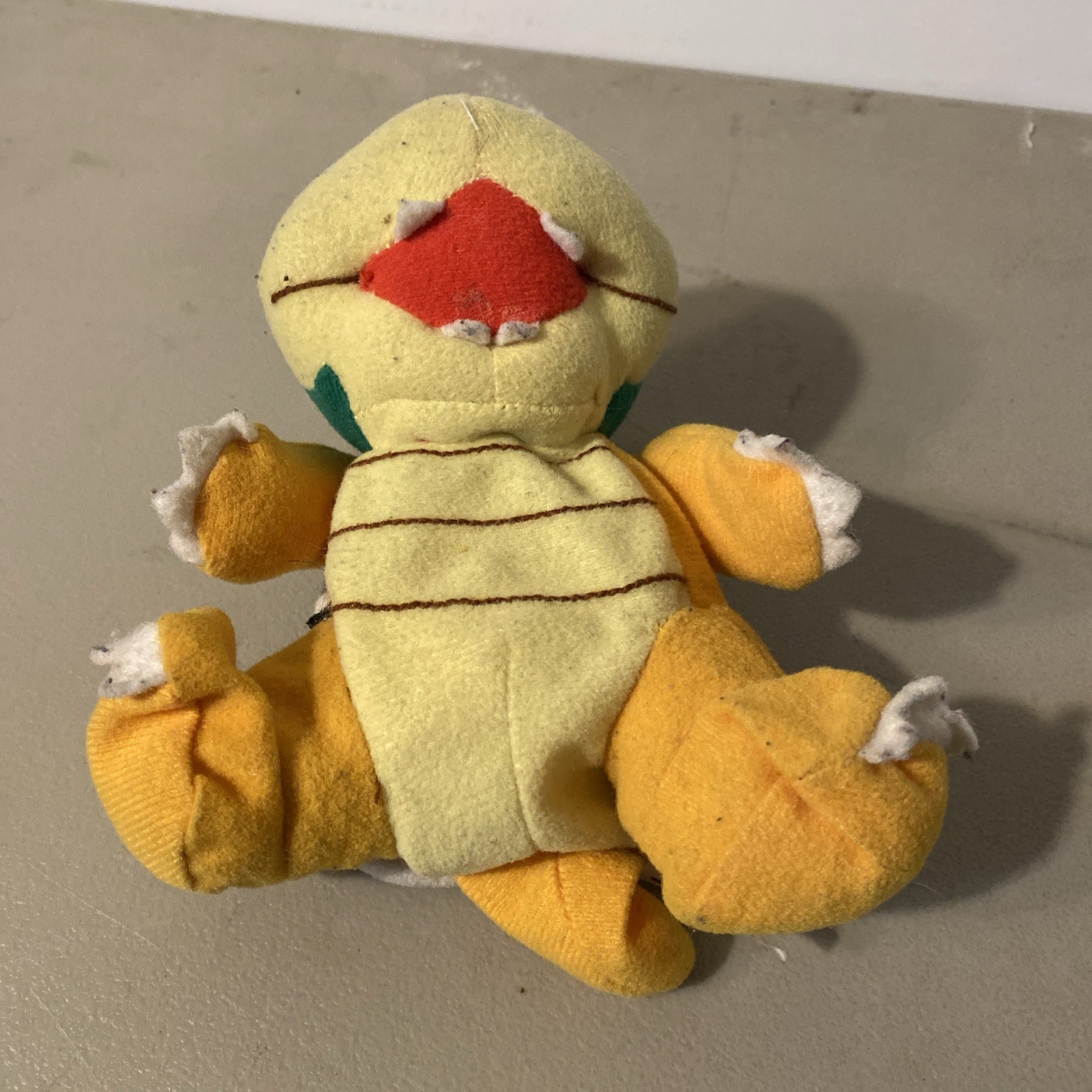 1997 VINTAGE NINTENDO 64 N64 BOWSER 6″ PLUSH BEANBAG – BD&A Missing Eyebrows