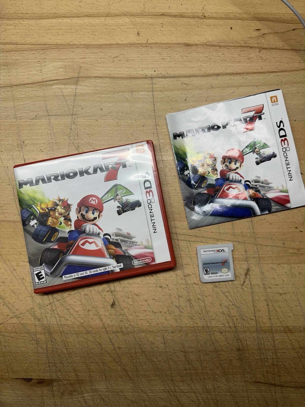 Mario Kart 7 – Nintendo 3DS – Complete in Box (CIB) USA