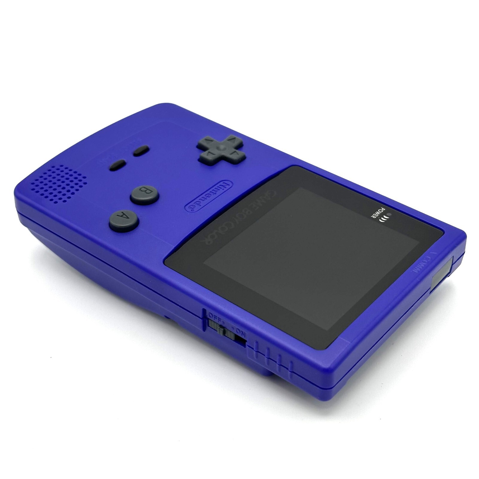 Nintendo Game Boy Color GBC Backlit IPS Mod Console System Grape Purple Shell