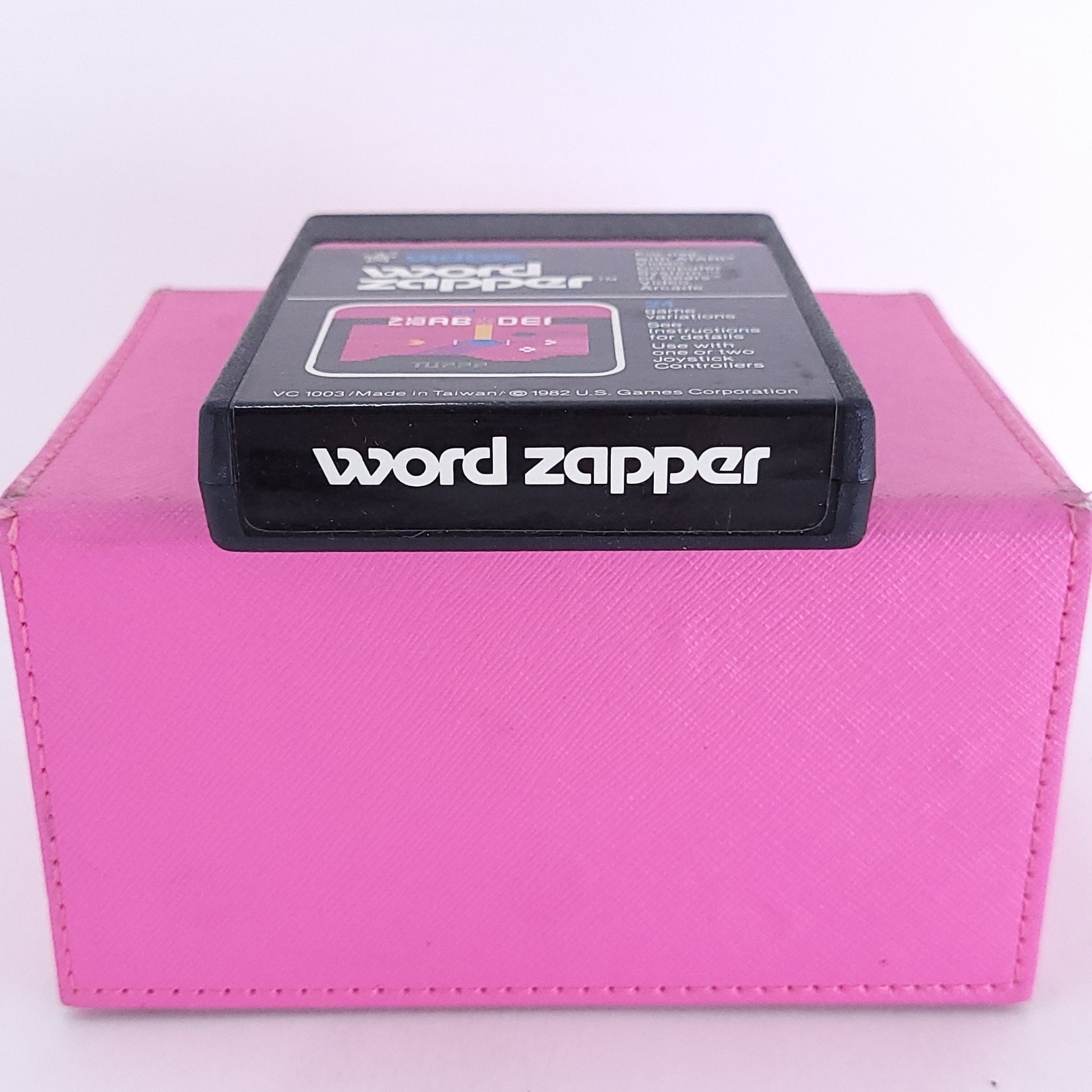 Word Zapper Atari 2600 w/Box + Manual