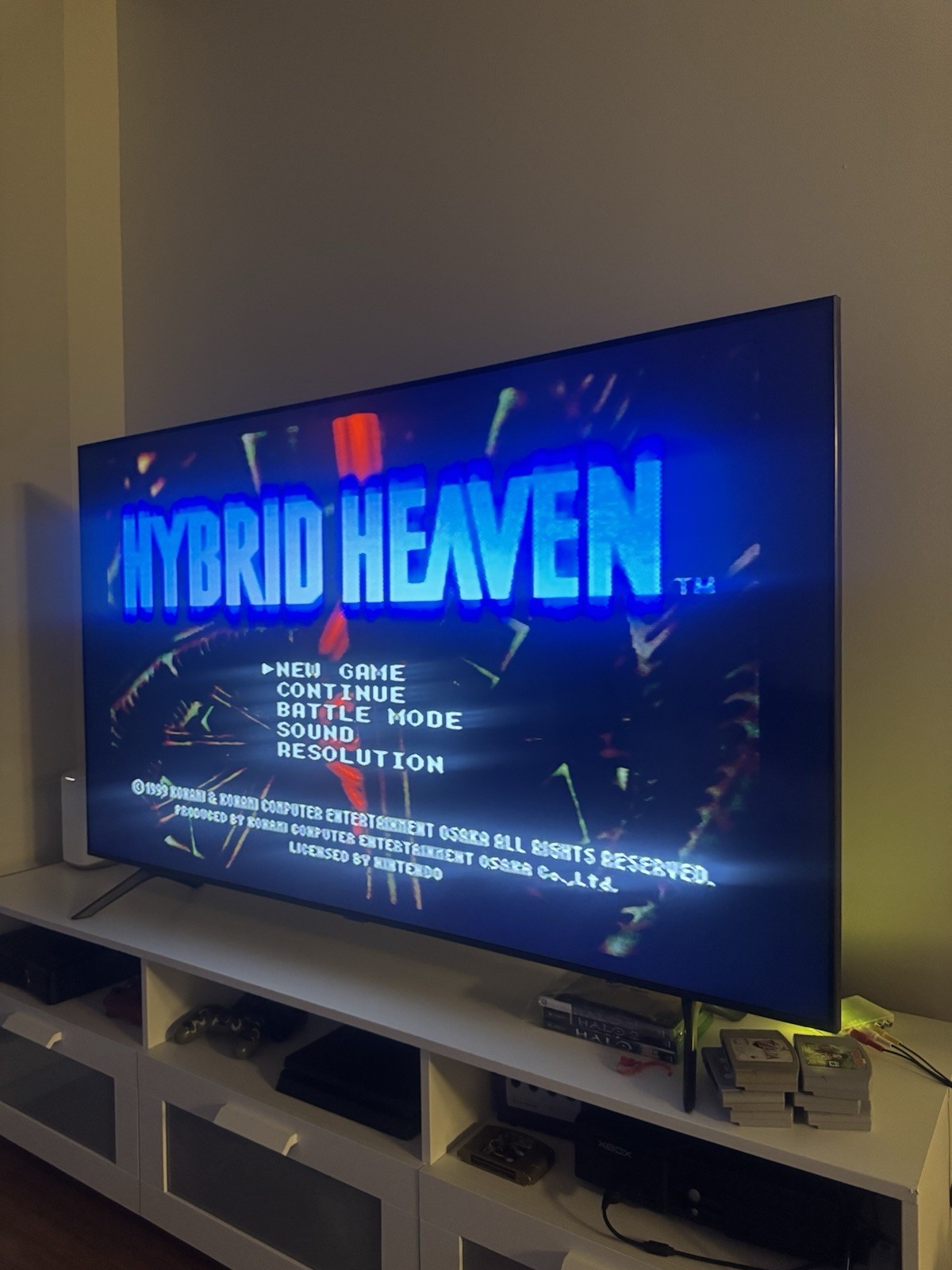 Hybrid Heaven N64 Nintendo 64 Cartridge Tested