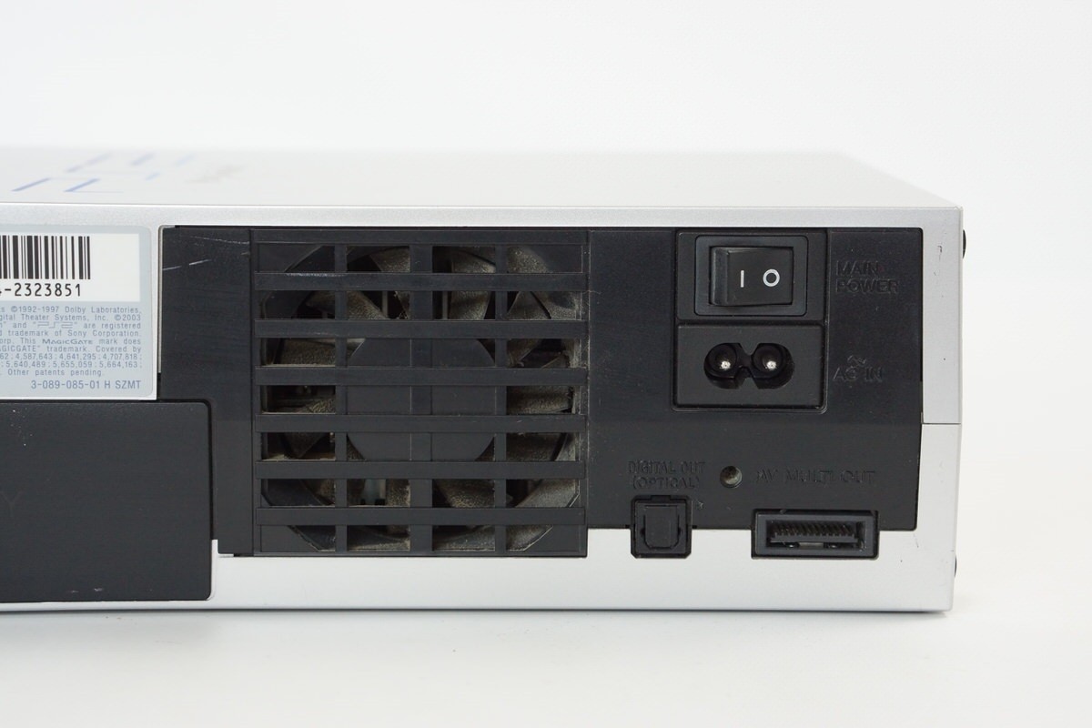 PS2 SILVER Console SCPH-50000 TSS Tested System Playstation 2 NTSC-J AJ2323851