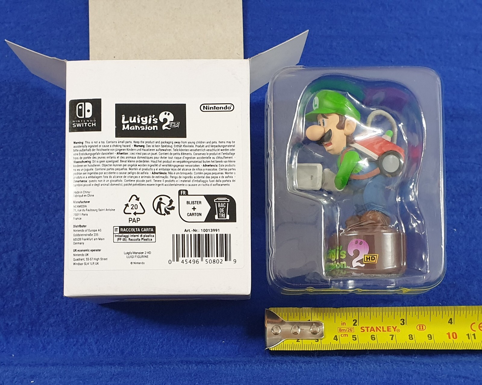 Luigi’s Mansion 2 Spooky Survival Kit Bundle NO GAME Diorama/Wobbly Figurine/Mug