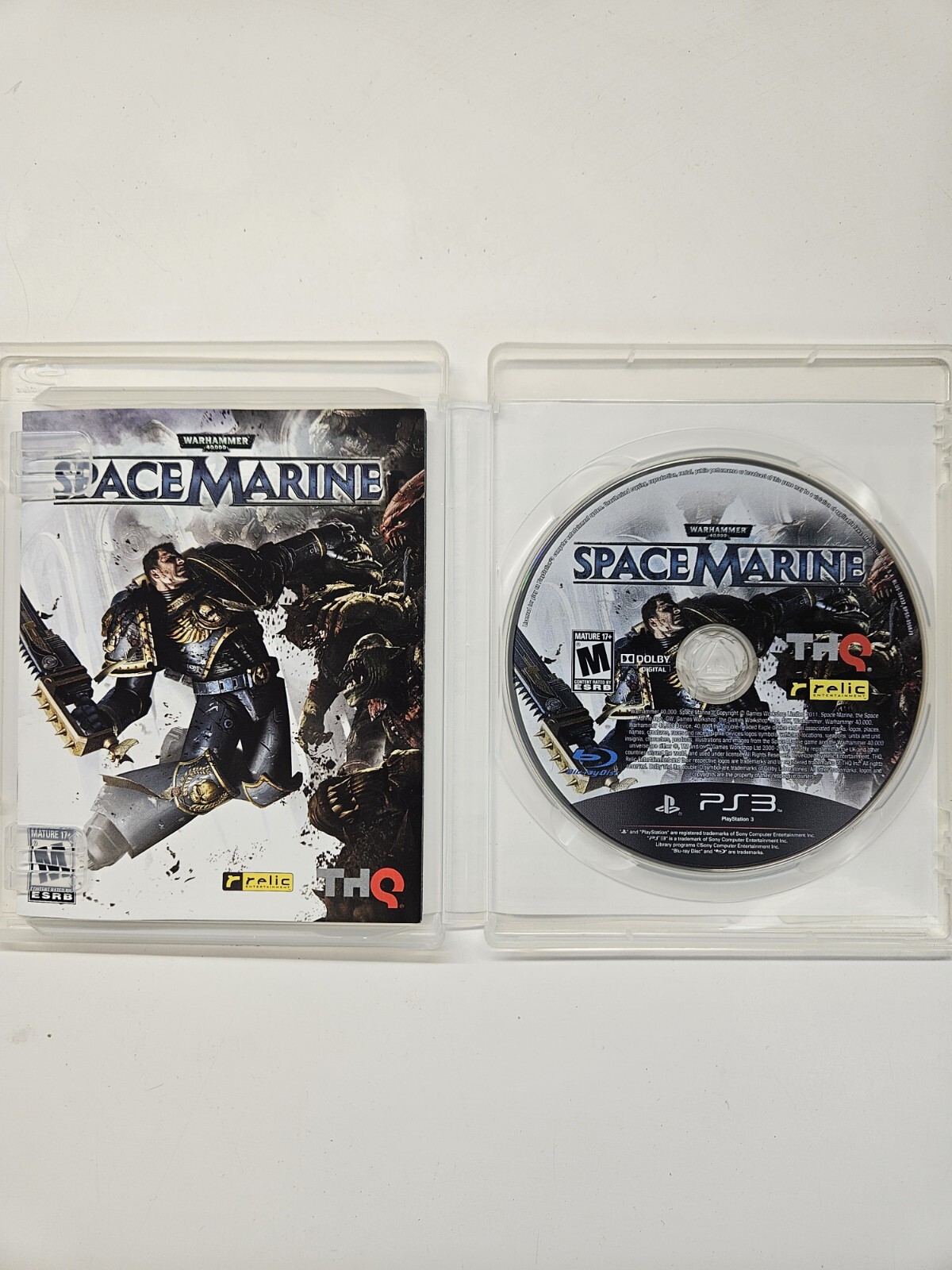Warhammer 40,000: Space Marine (Sony PlayStation 3, 2011)