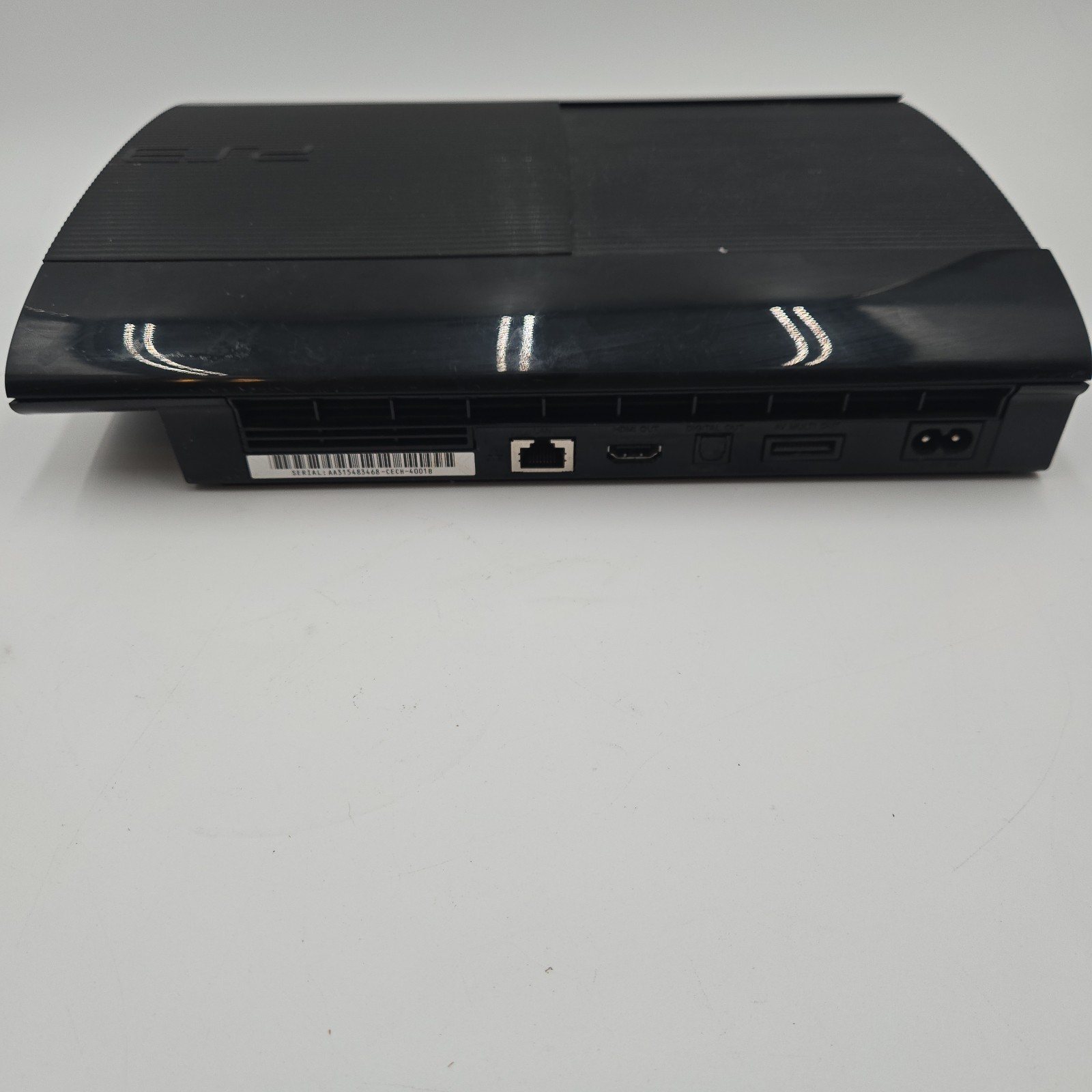 Sony PlayStation 3 PS3 Super Slim 250GB Console (CECH-4001B) w/ Cables Tested