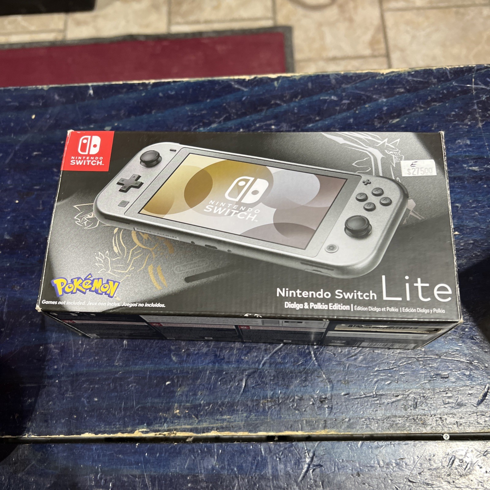 Nintendo Switch Lite Pokemon Dialga And Palkia Limited Edition, NEW