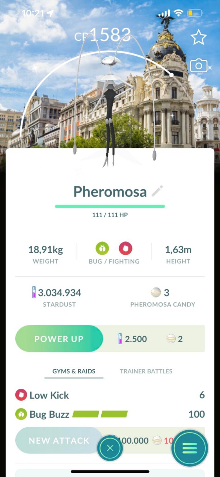 Shiny Madrid Spain Pheromosa background – TRADE