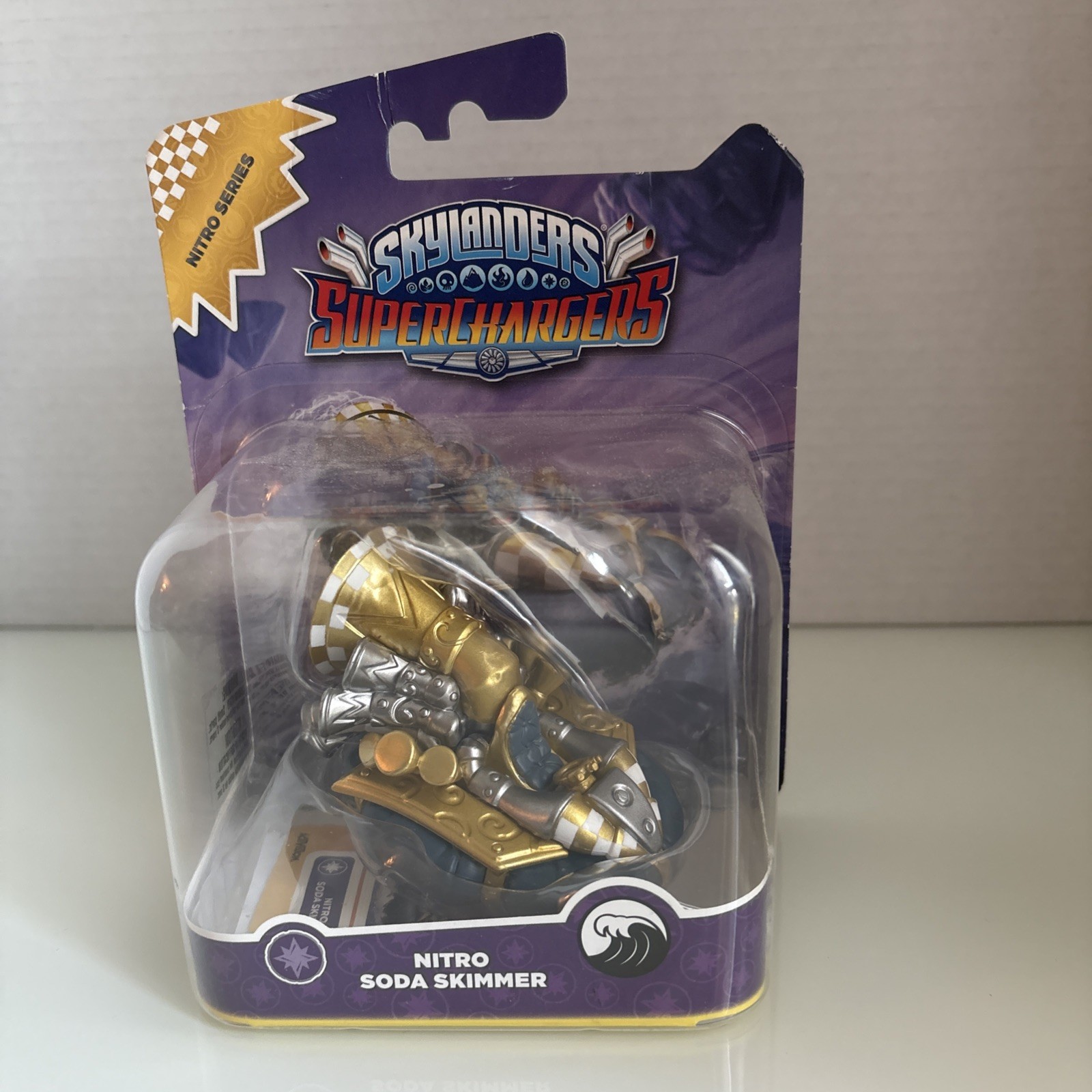 Skylanders SuperChargers NITRO SODA SKIMMER MAGIC VEHICLE EXCLUSIVE TARGET NEW