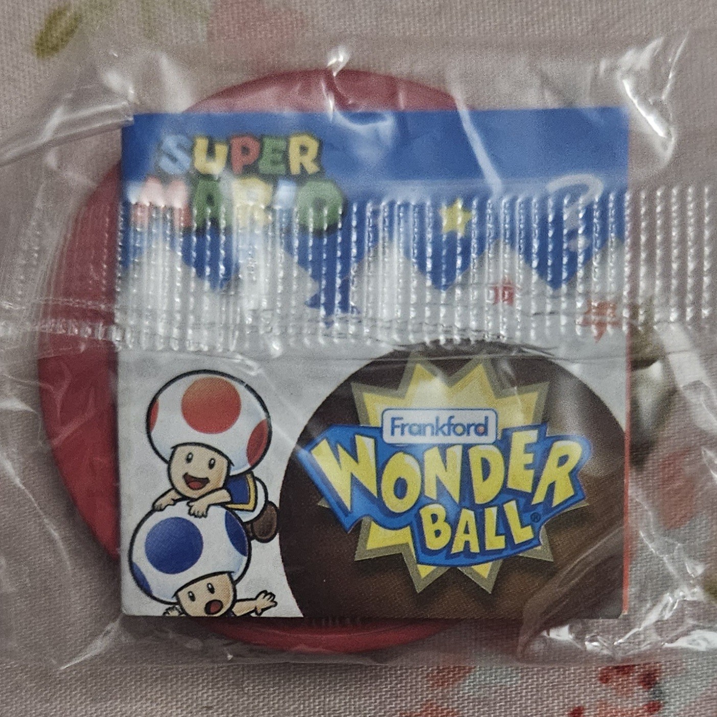 Frankford Wonder Ball Ultra Rare Super Mario Red Collectible Coin Sealed