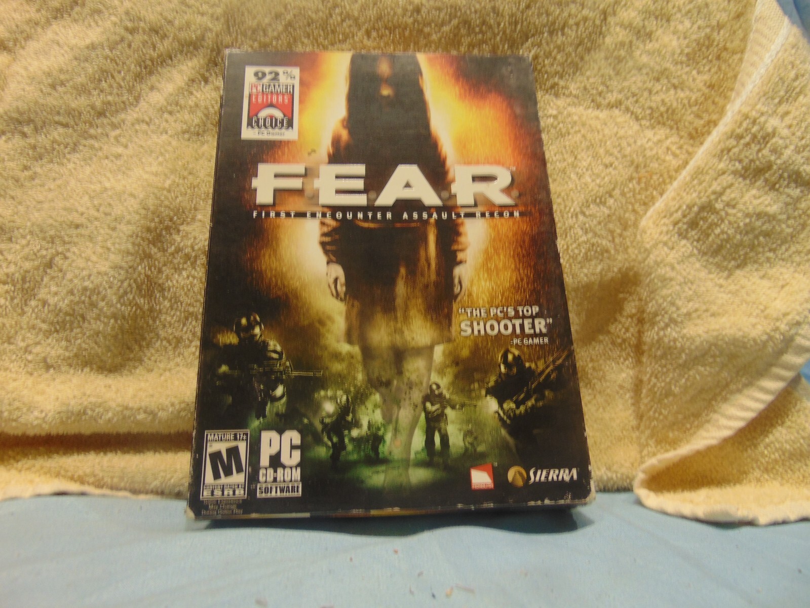 F.E.A.R.: First Encounter Assault Recon PC Video Game & perseus Mandate see pics