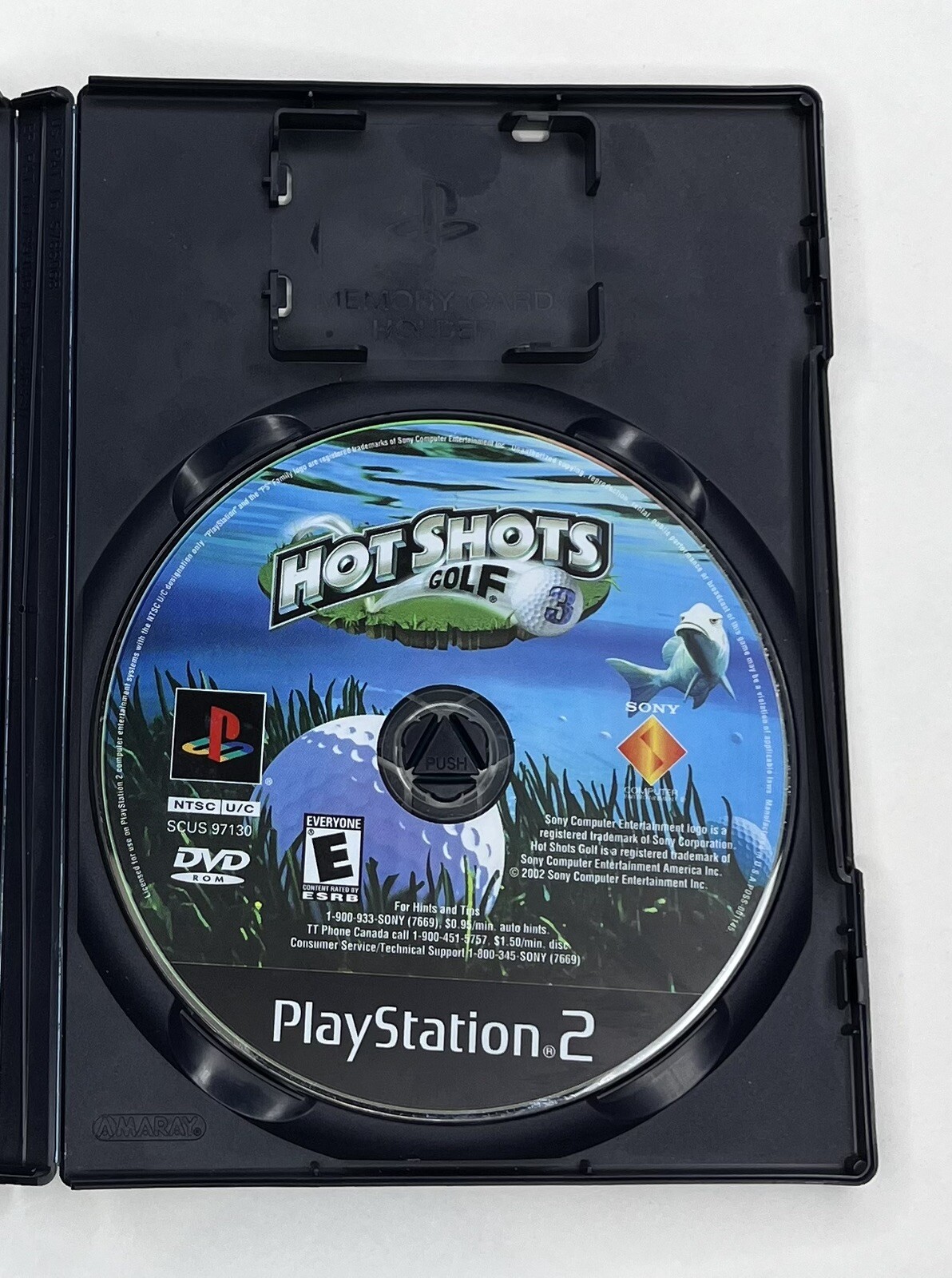 Hot Shots Golf 3 PS2 Video Game PlayStation 2 Complete In Box