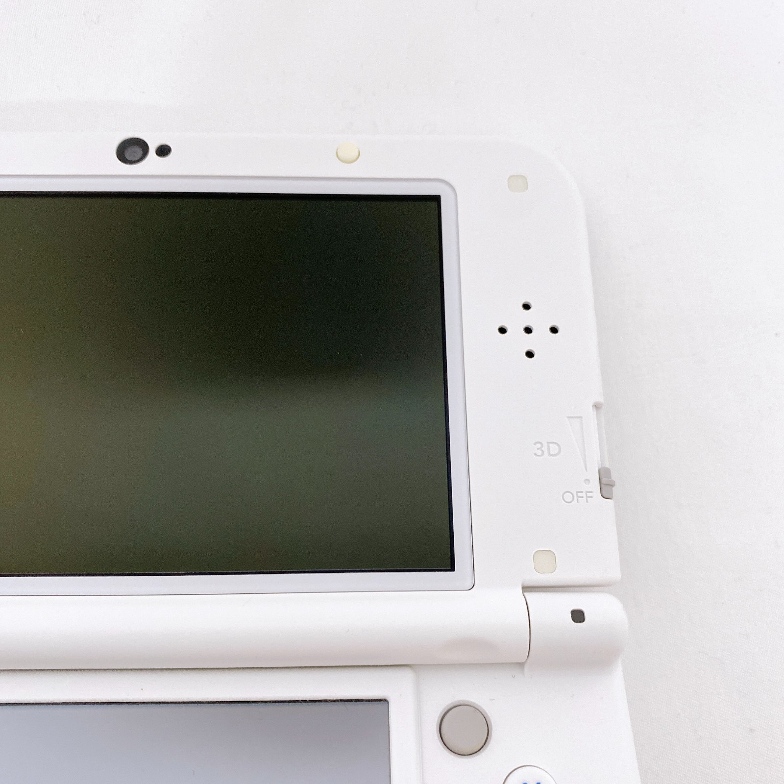 【Near Mint】New Nintendo 3DS XL LL Pearl White Console Stylus Japan Tested Rare