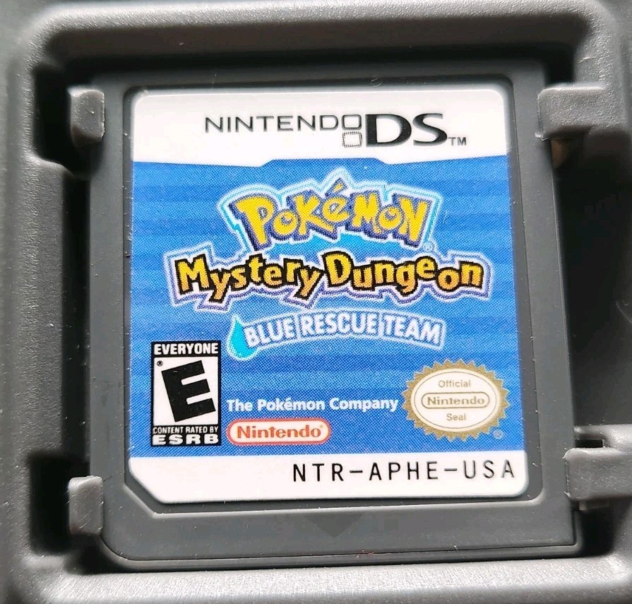 Pokemon Mystery Dungeon: Blue Rescue Team (Nintendo DS, 2006) CIB W/ Inserts !