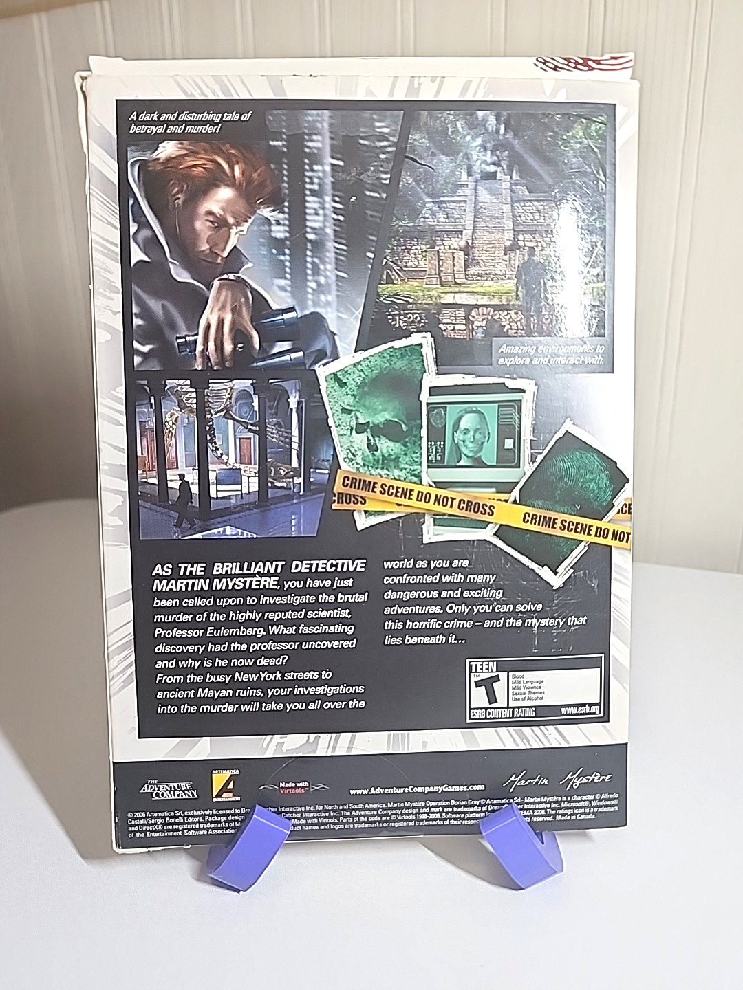 The Adventure Company Crime Stories CD-Rom PC Game Tested