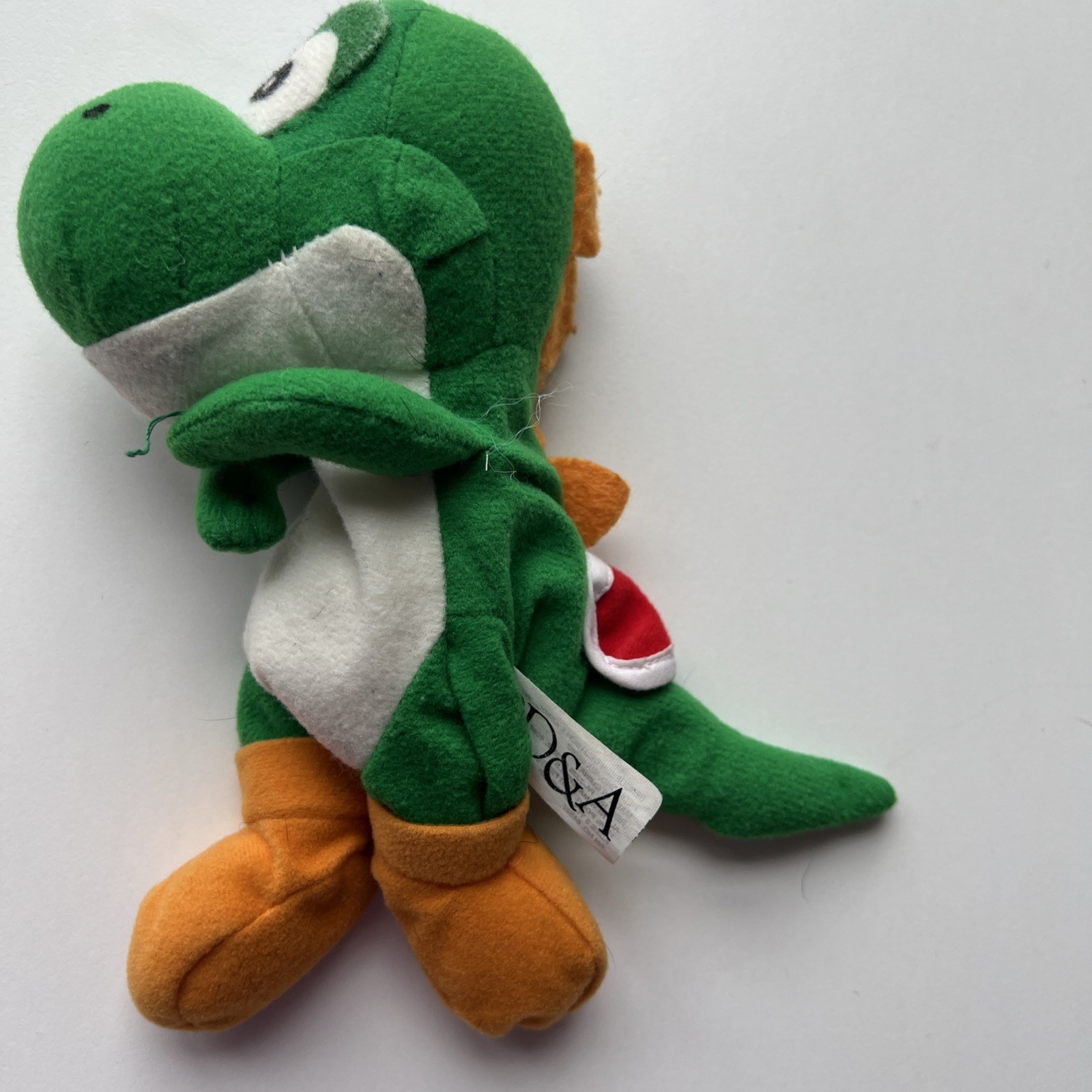 Vintage Nintendo 1997 Yoshi Beanbag Toy BD&A Nintendo 64 Super Mario Yoshi Game