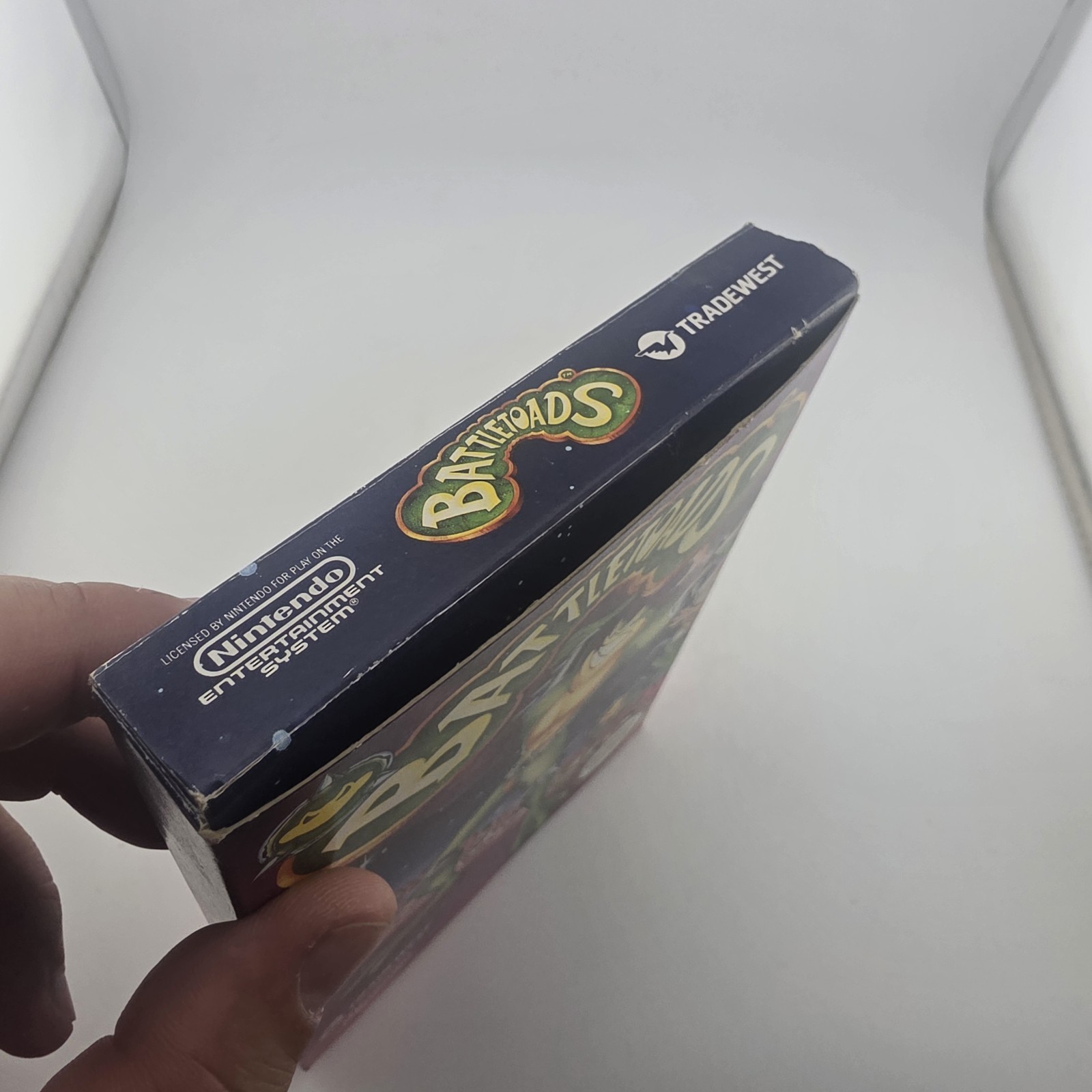 Battletoads NES Nintendo 1991 Oval SOQ REV-A Box – Box Only (No Game)