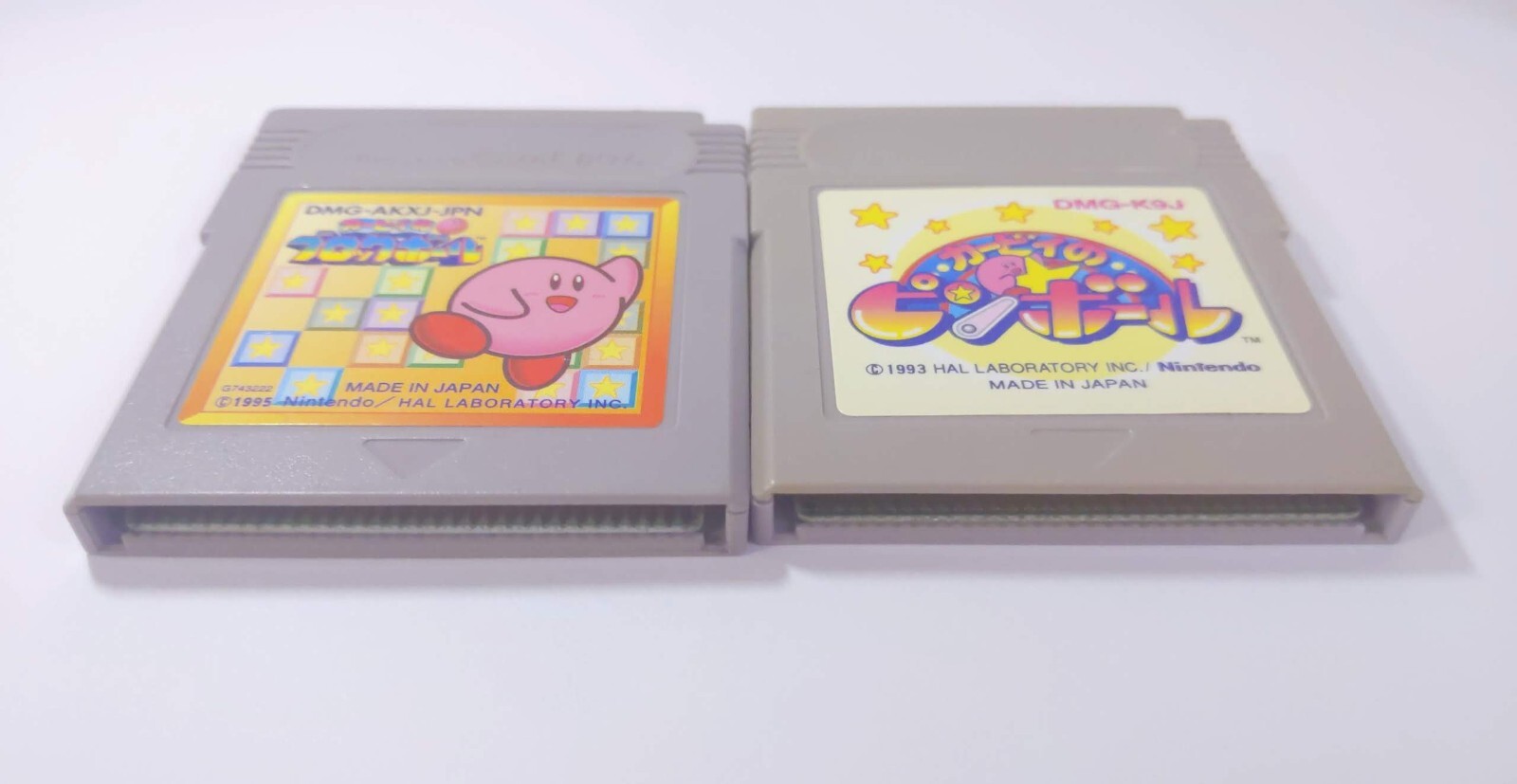 Lot of 6 Kirby Nintendo GameBoy Full Set Battery Replacement & Holder Japanese