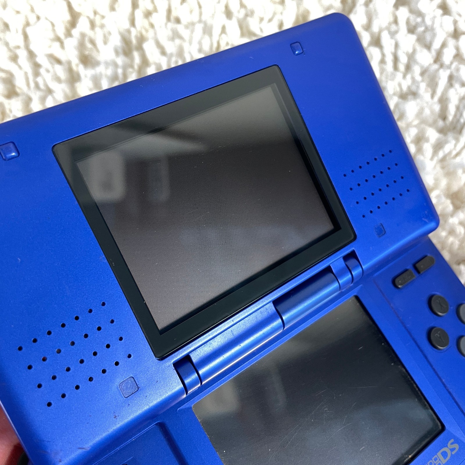 Nintendo DS Original NTR-001 Cobalt Blue Handheld Console System READ