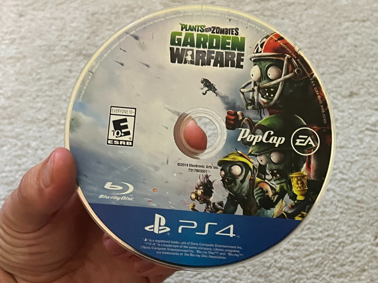 Plants vs. Zombies: Garden Warfare (Sony PlayStation 4, 2014)