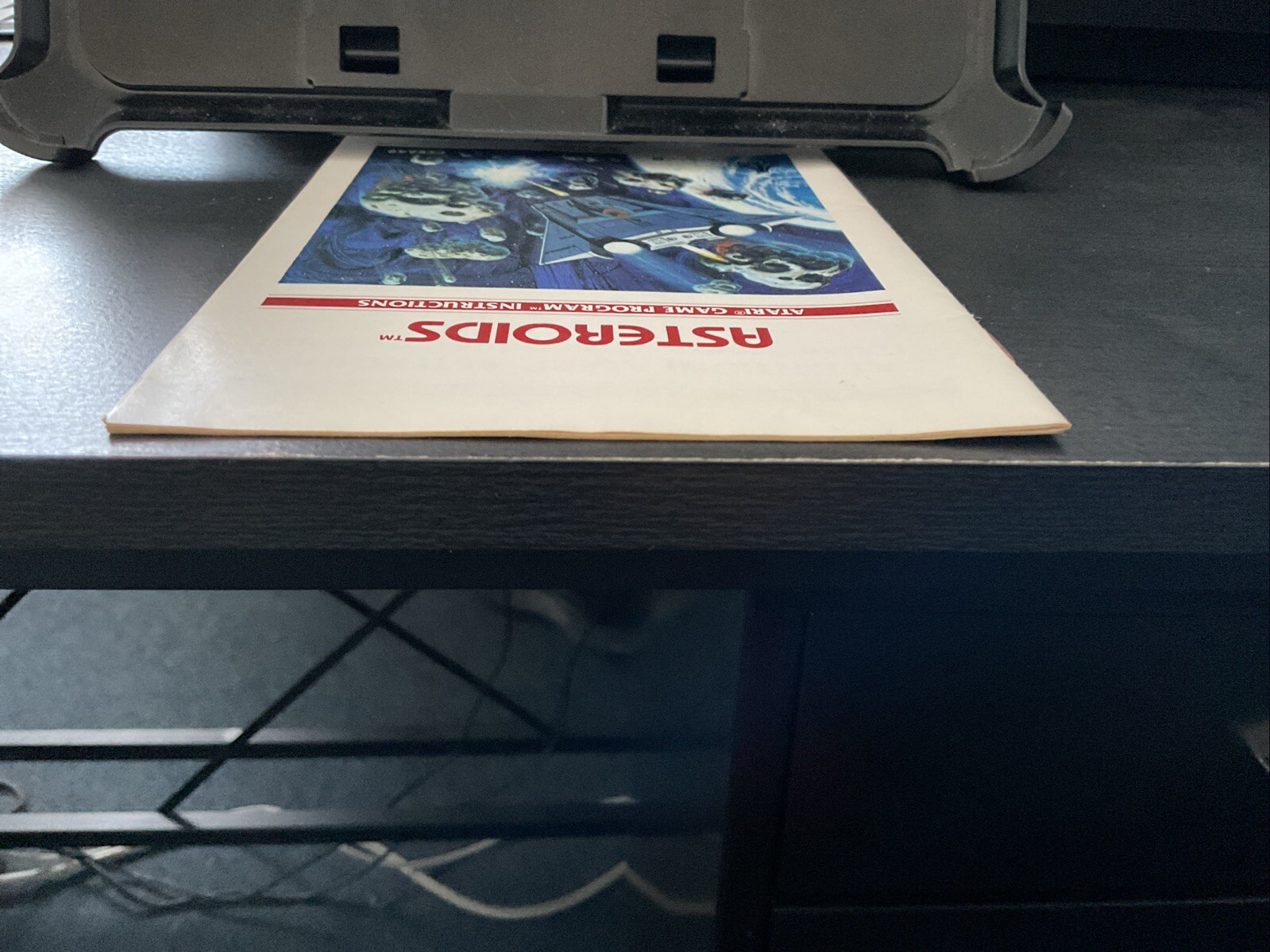 Asteroids (Atari 2600, 1981) Cartridge And Booklet Only