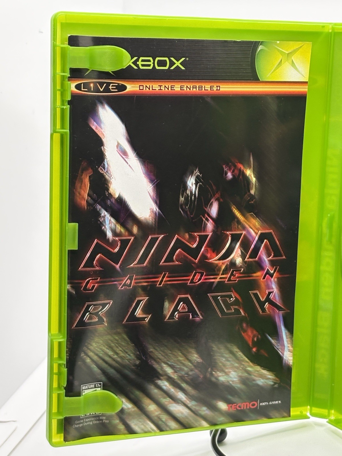 Ninja Gaiden Black (Xbox) COMPLETE CIB w/ Registration Card NTSC *1 OWNER!*