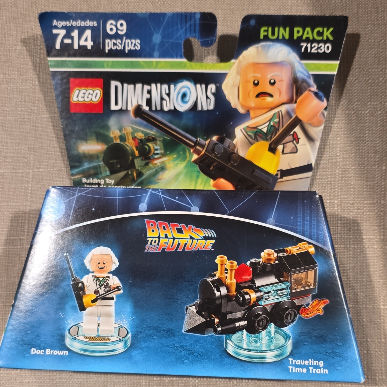 LEGO Dimensions Fun Pack 71230 Doc Brown 3-in-1 Back to the Future