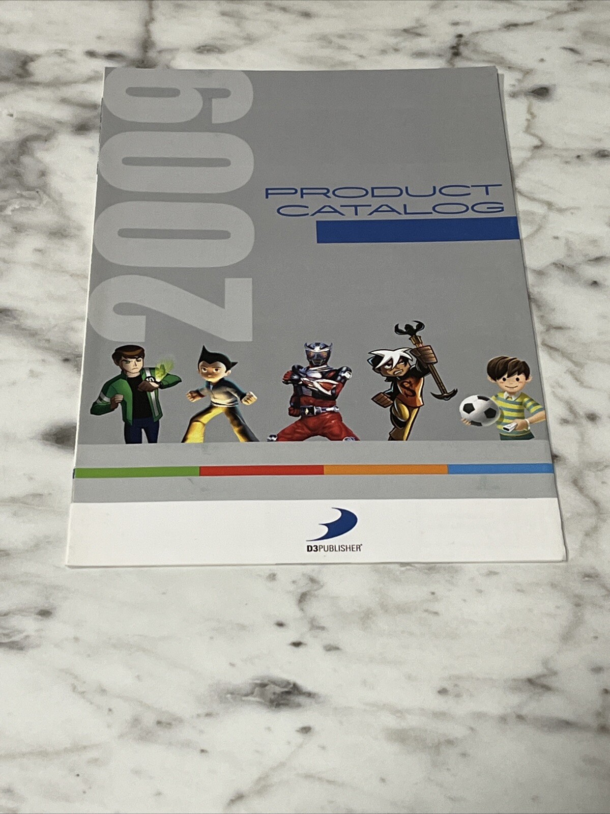 D3 Publisher 2009 Product Catalog Video Game Pamphlet Nintendo Wii PlayStation