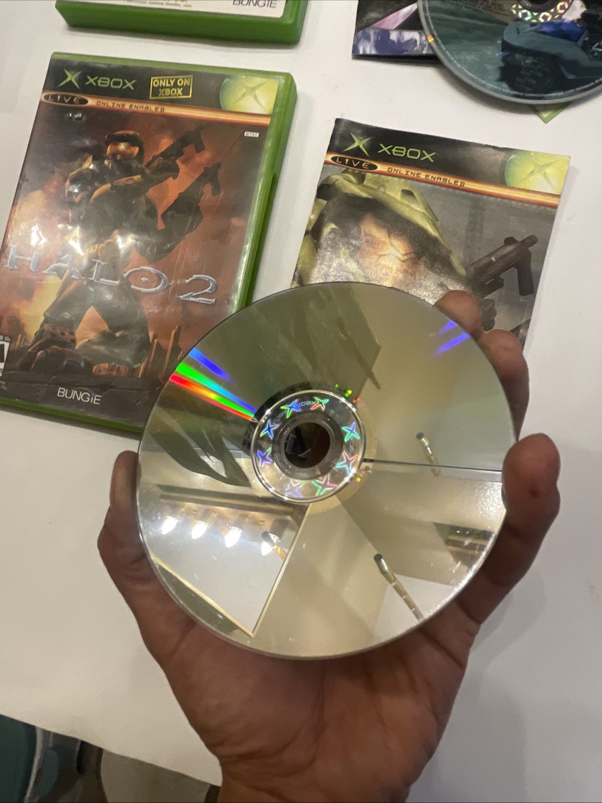 Halo CE Combat Evolved, Halo 2 Xbox Original Fully Tested 100% + Free Shipping!!