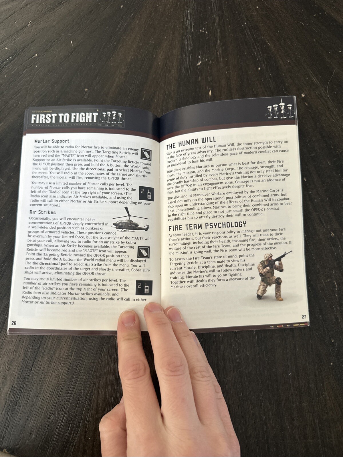 XBOX Manual Only First To Fight