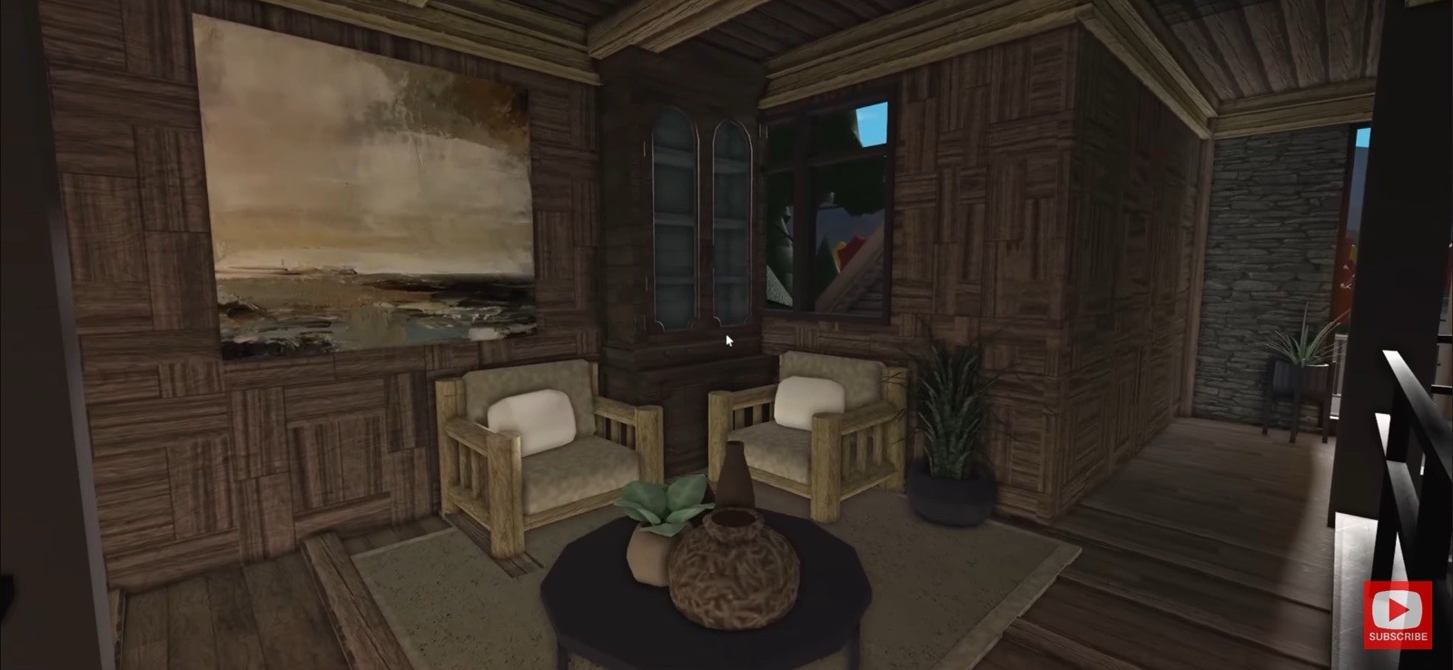 RUSTIC HILLSIDE MANSION BLOXBURG.CHECK DESCRIP.FAST BUILDER FOR AFFORDABLE PRICE