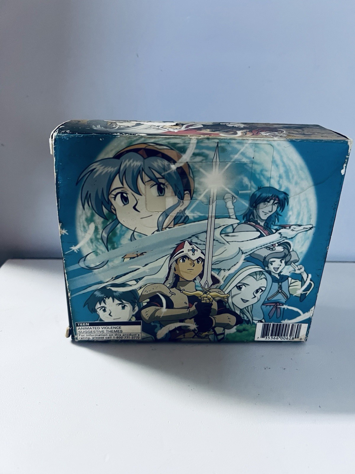 Lunar Silver Star Story Ps1 in Box w/ Music Sound Track, Disc 2 Playstation