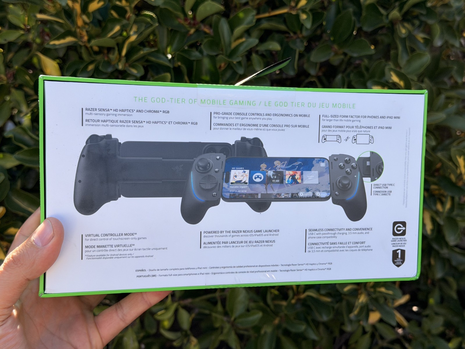 Razer Kishi Ultra USB C Gaming Controller for Apple Android PC SEALED