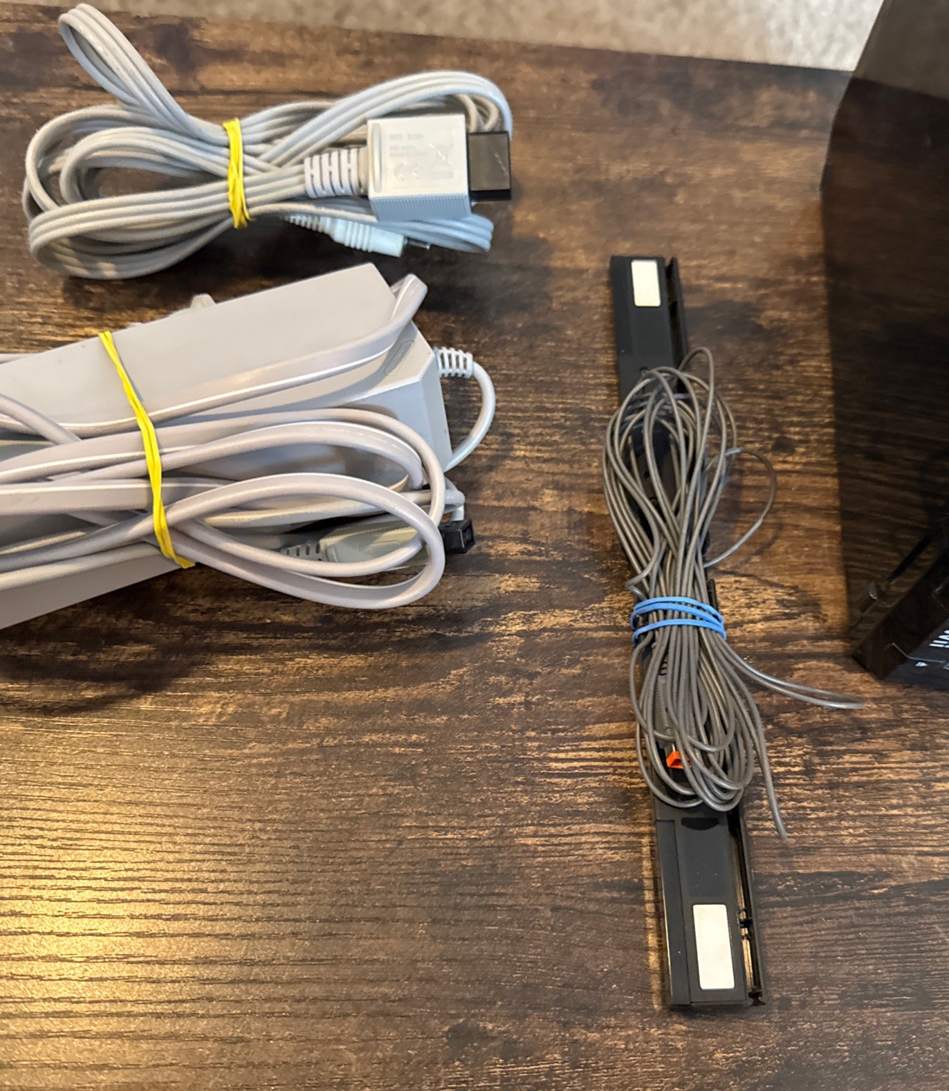Nintendo Wii Console RVL-101 Black System with OEM Remote Motion Plus Tested