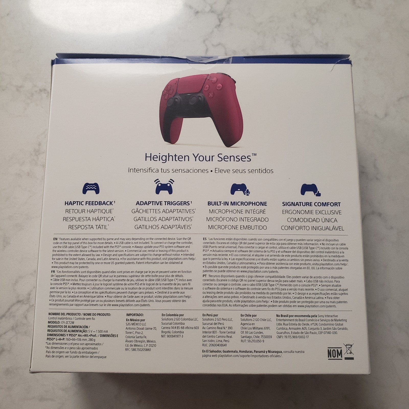 Sony PlayStation DualSense Wireless Controller – Cosmic Red