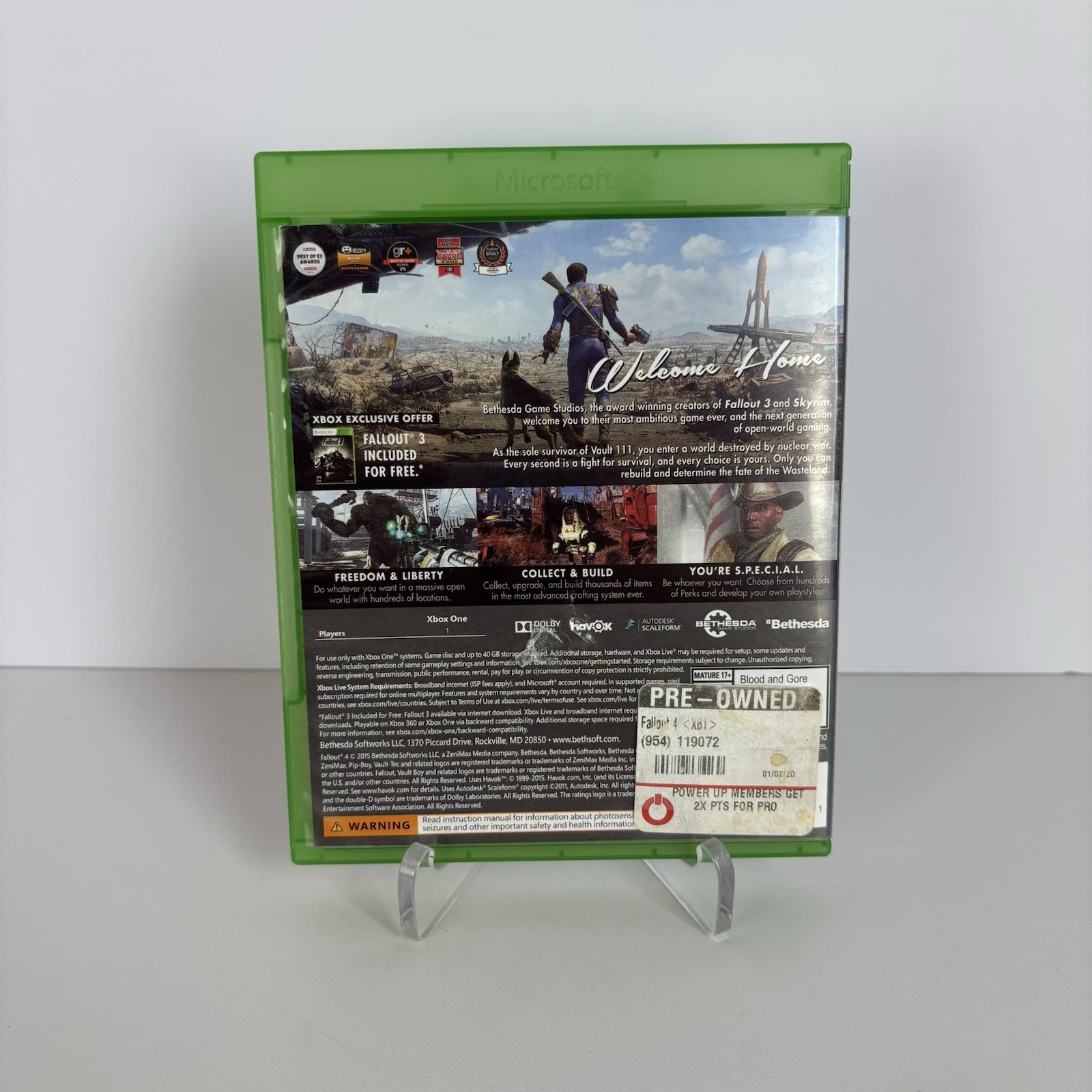 Fallout 4 – Microsoft Xbox One Complete CIB