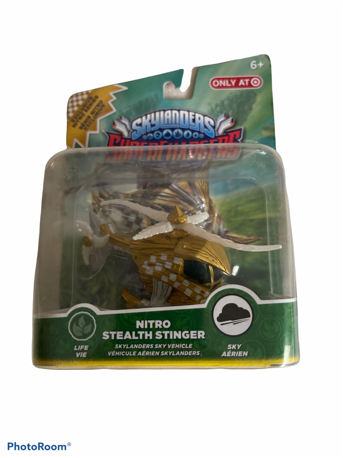 New In Case Skylander Superchargers Nitro Stealth Stinger Vehicle