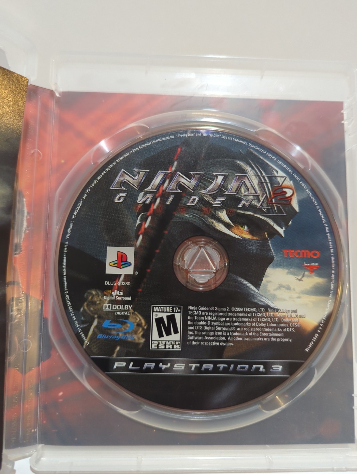 Ninja Gaiden Sigma 2 (Sony PlayStation 3, 2009) Complete w/ Manual CIB, tested.