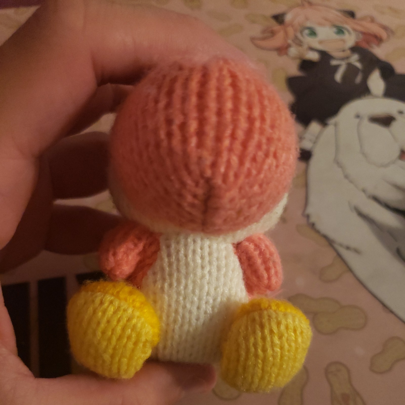 Nintendo Amiibo Pink Yarn Yoshi Yarn Figure Yoshi’s Woolly World 2015 Nintendo
