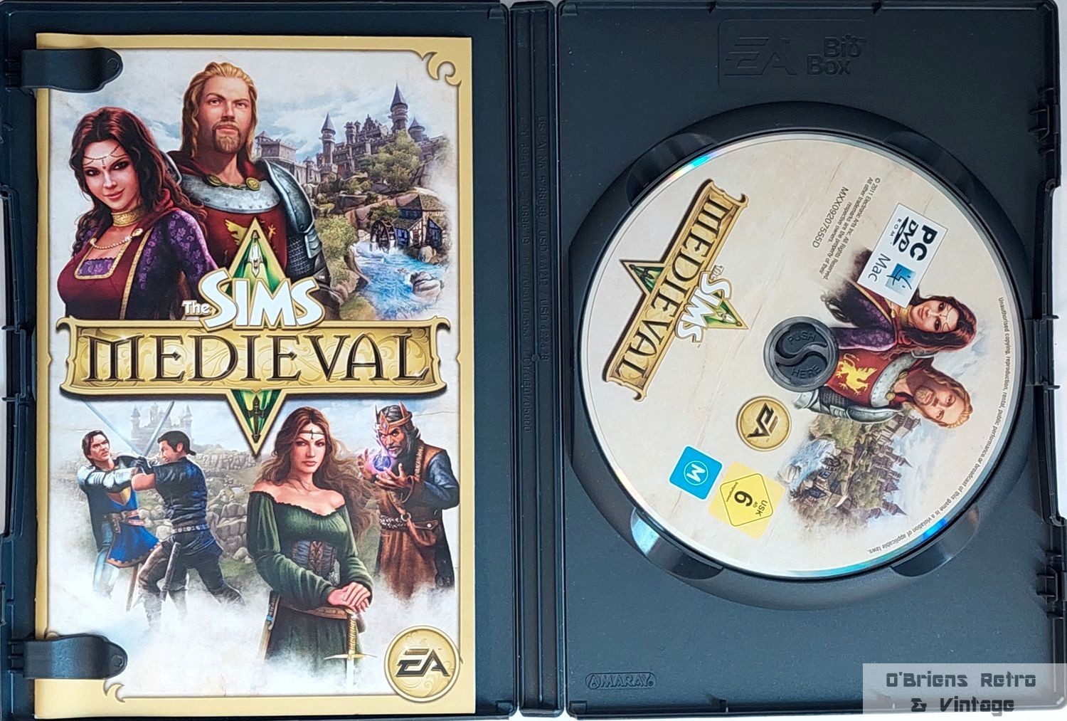 The Sims Medieval PC Mac EA 2011 Complete Manual
