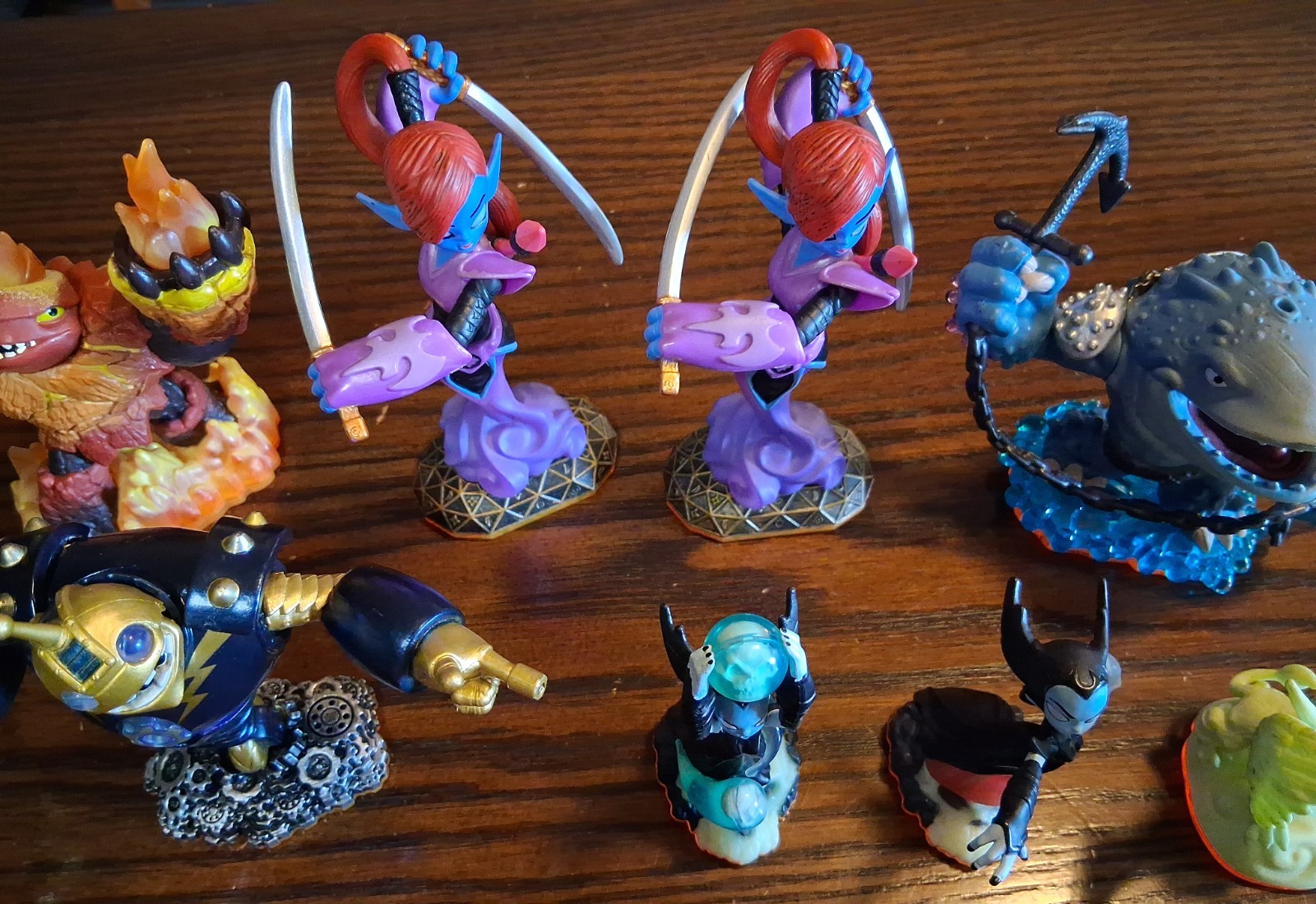 Skylanders Giants Figures Bulk Lot Orange Base See Pics/Description