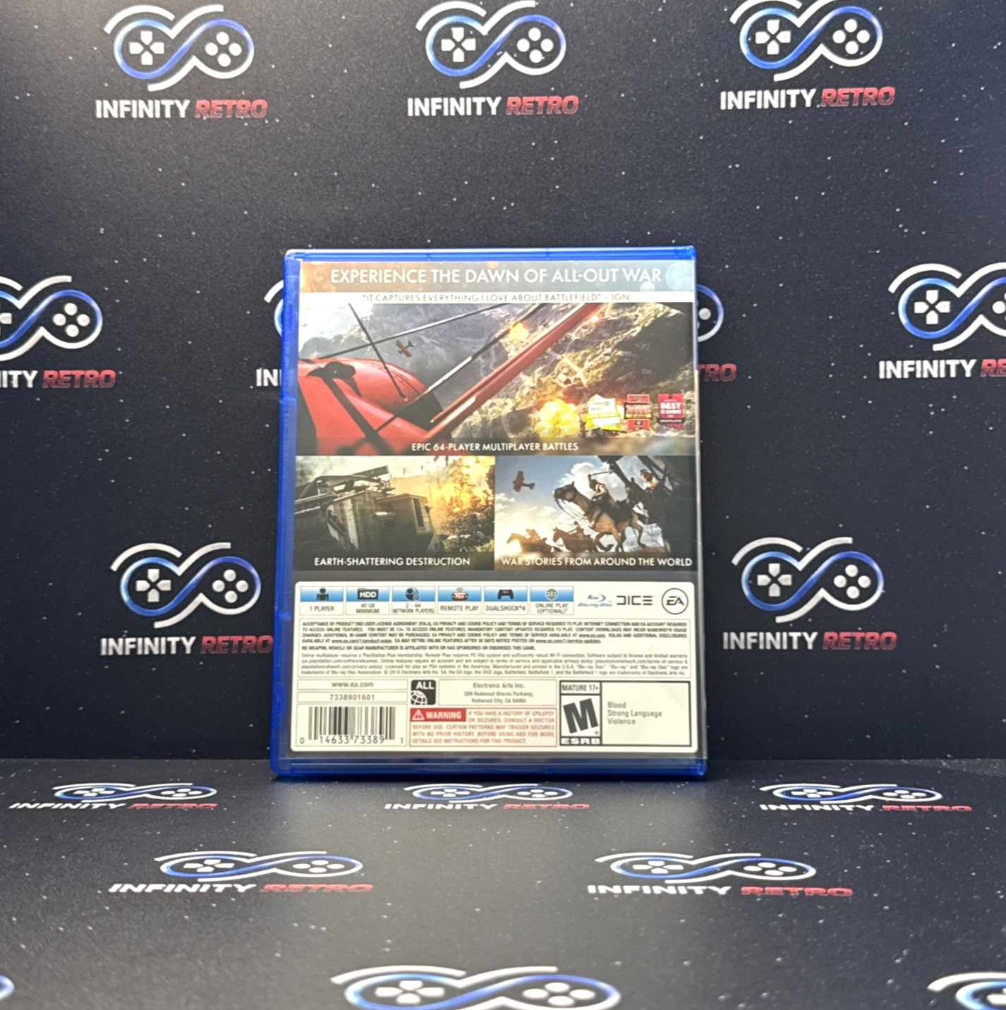 Battlefield 1 Sony PlayStation 4 PS4 CIB Refurbished & Tested Free Shipping