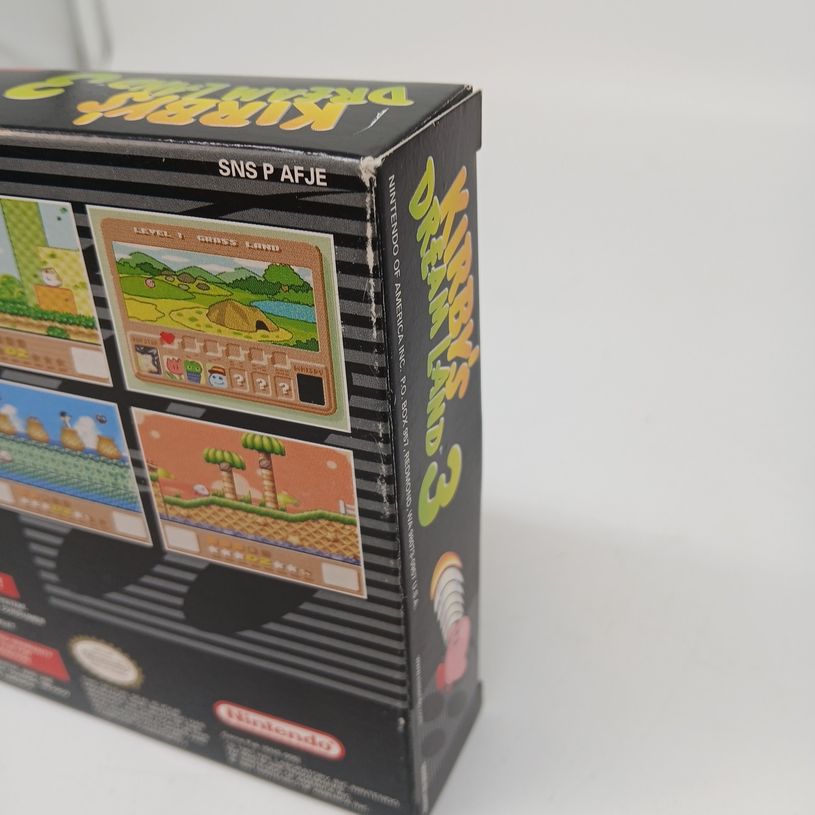 Kirby’s Dream Land 3 Complete In Box Very Good Condition Super Nintendo 1997 CIB