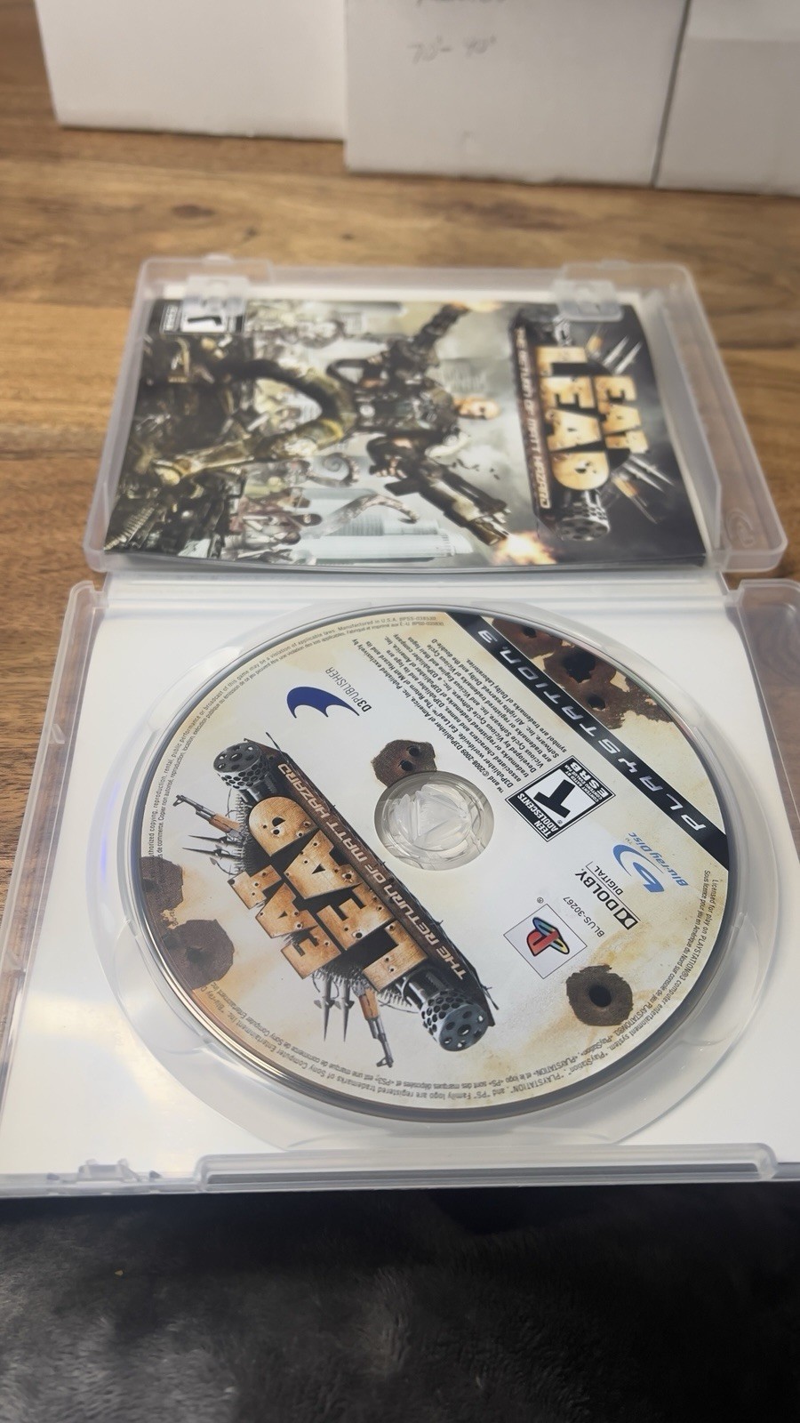 💎💎D3 Publisher Eat Lead: The Return of Matt Hazard PS3 Shooter T 2009 NTSC-U/C