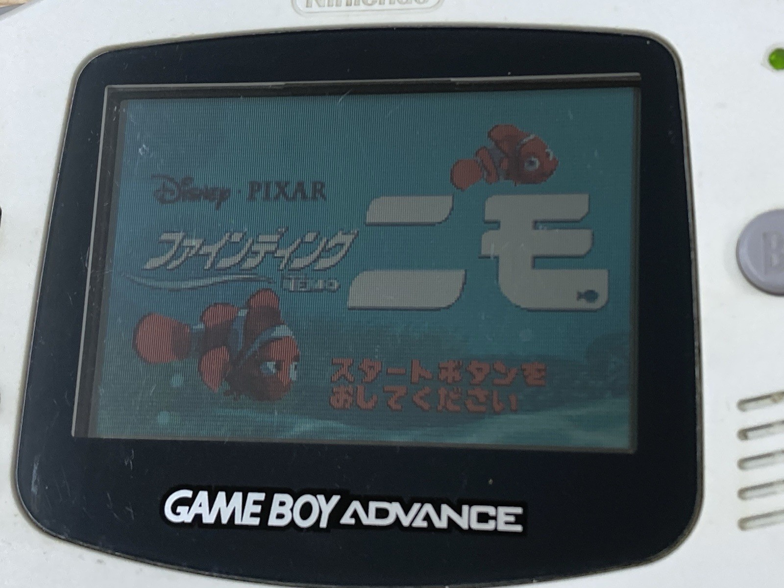 Nintendo Game Boy Advance AGB-001 Console White tested 0707-405