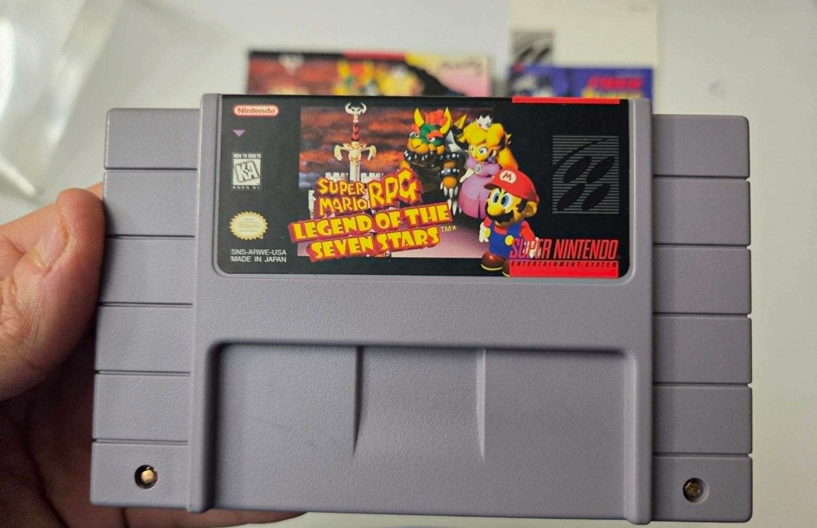 Super Mario RPG: Legend of the Seven Stars SNES CIB Complete in Box