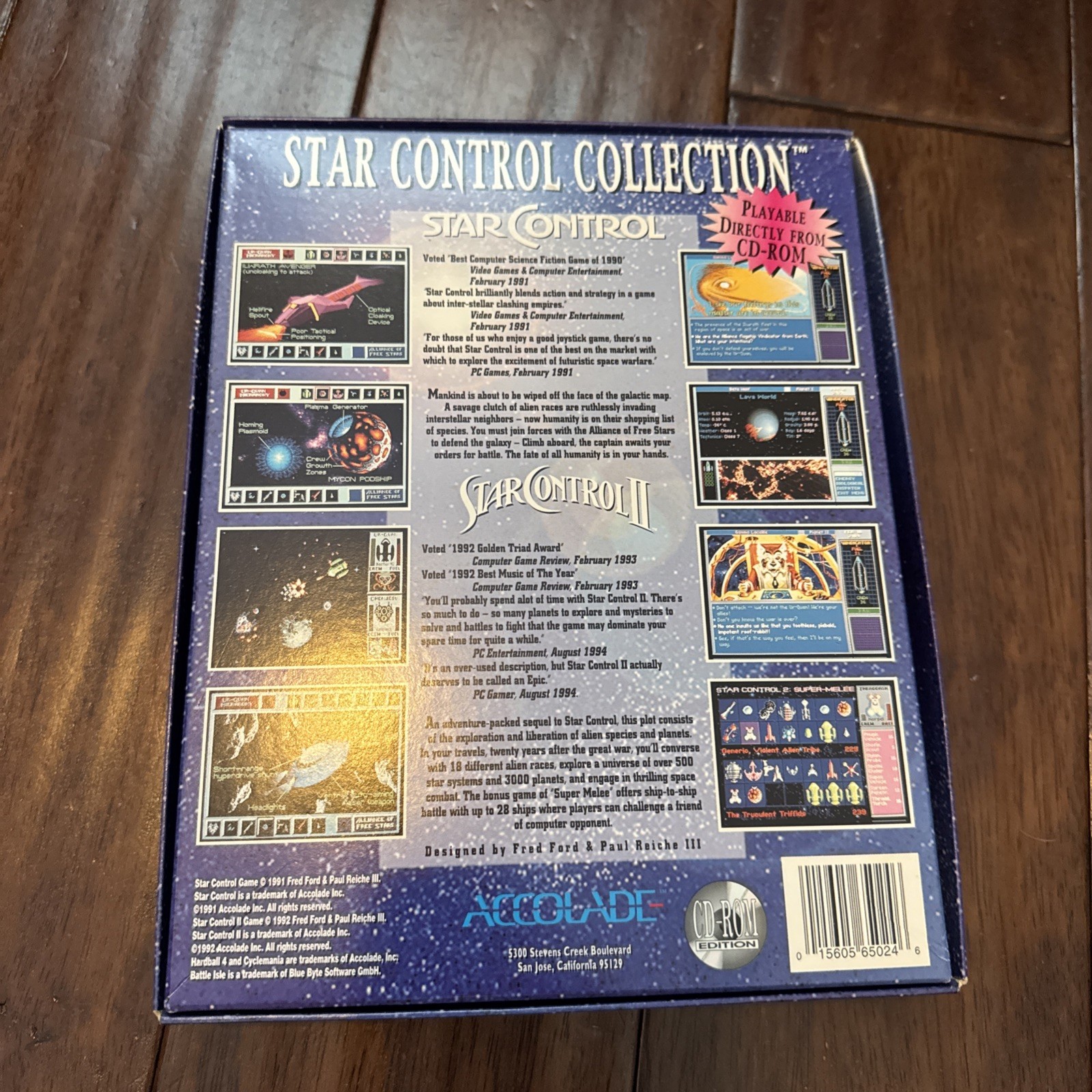 Star Control Collection: Star Control & Star Control II (PC, 1992) Big Box