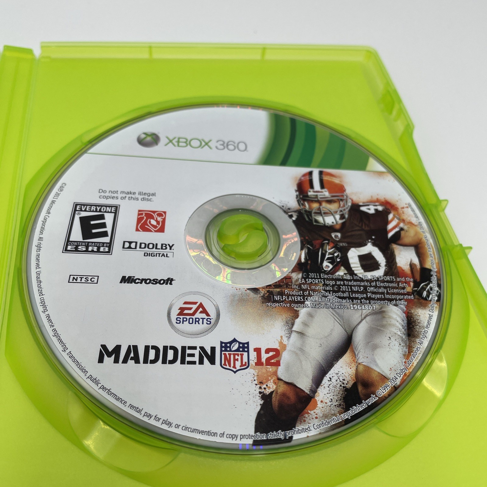 Madden NFL 12 Xbox 360 Complete CIB