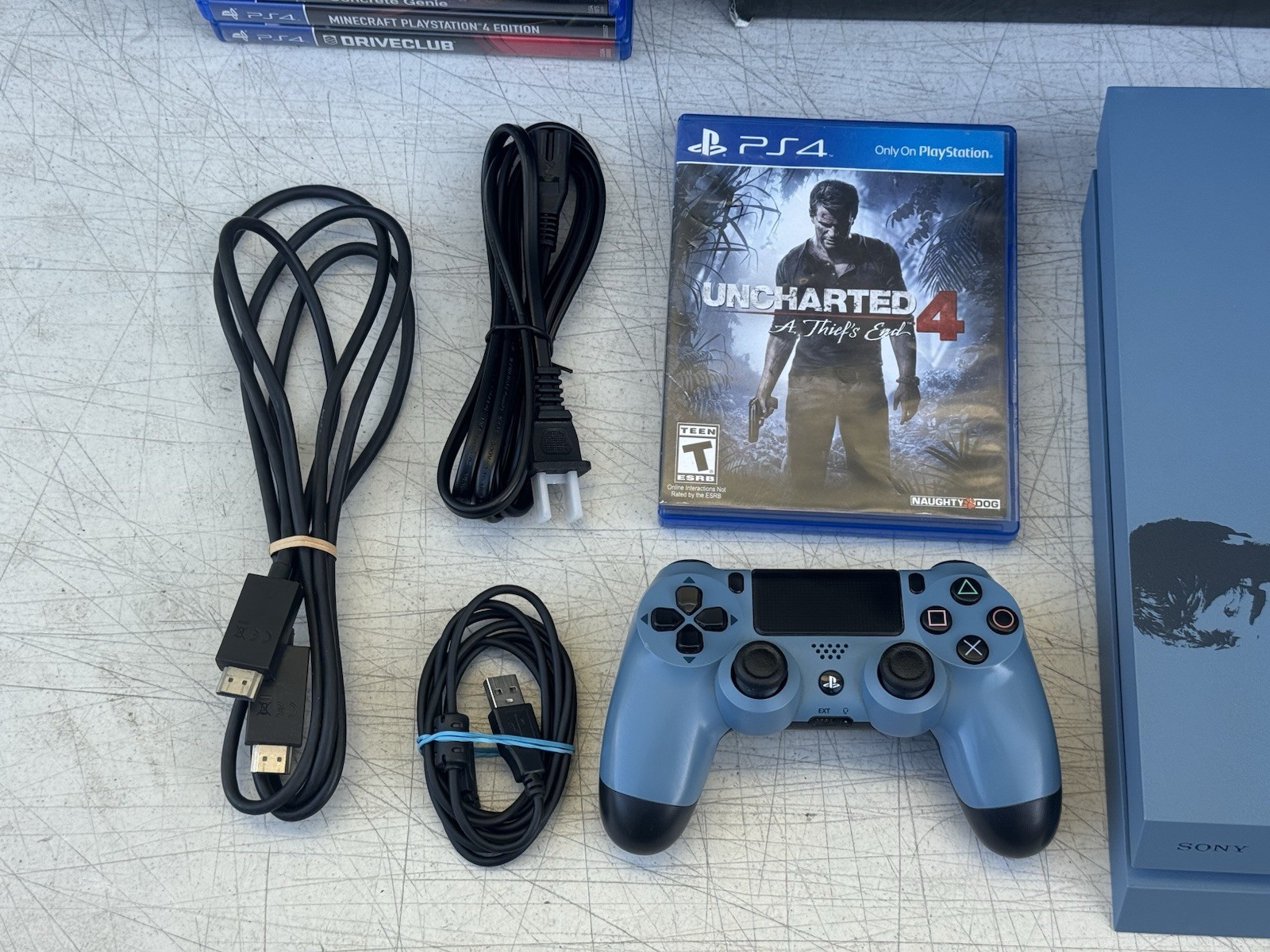 Sony PlayStation 4 Uncharted 4: Limited Edition Bundle 500GB Console + 13 Games